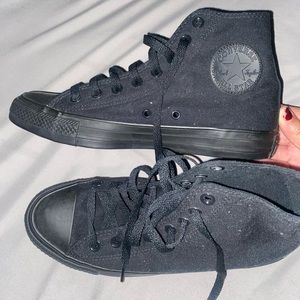 Black Monochrome Chuck Taylor All Star Classic Converse